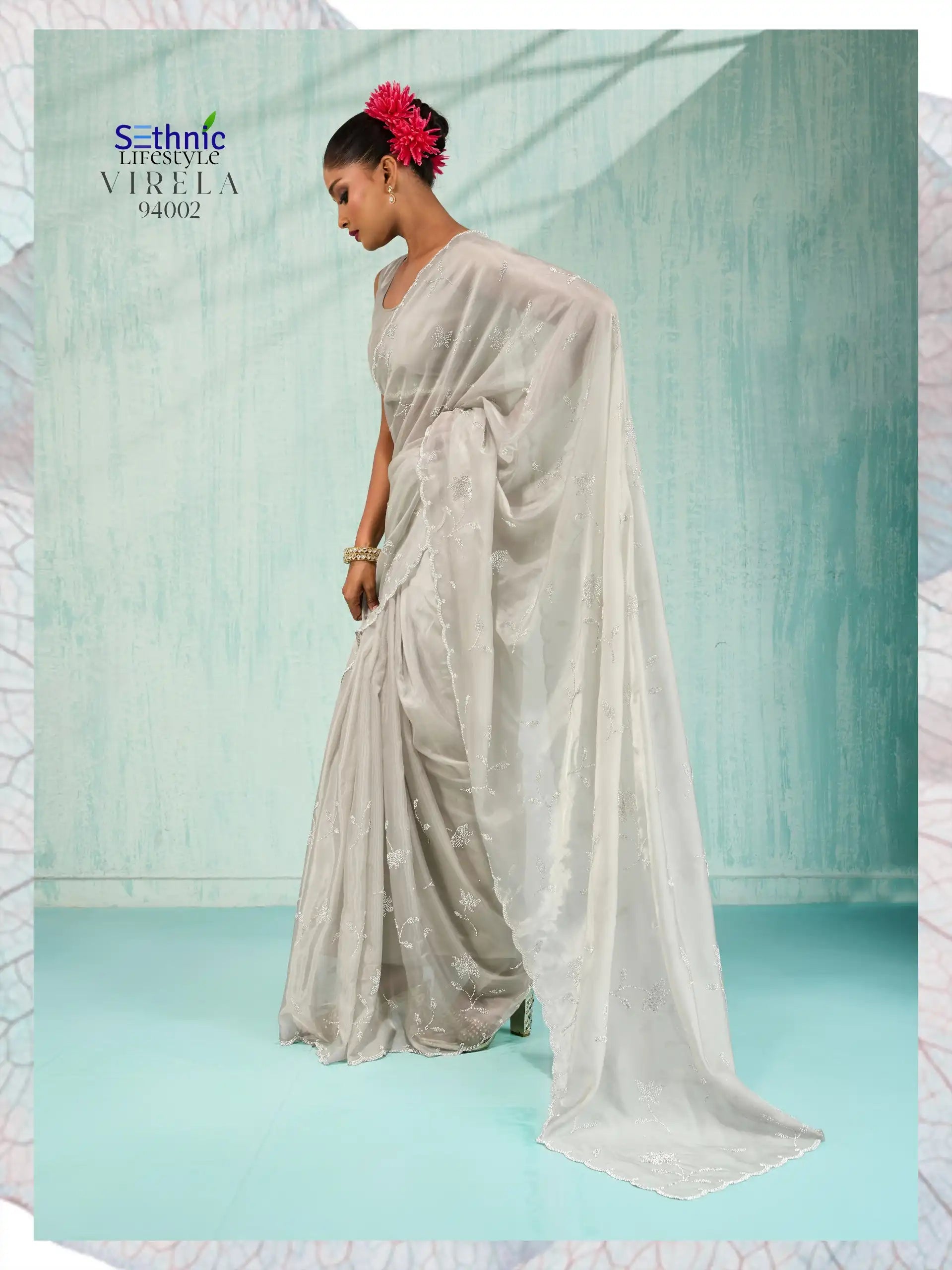Sethnic Lifestyle Sarees Crafted From Crystal Viscose Blend Elegance With Comfort