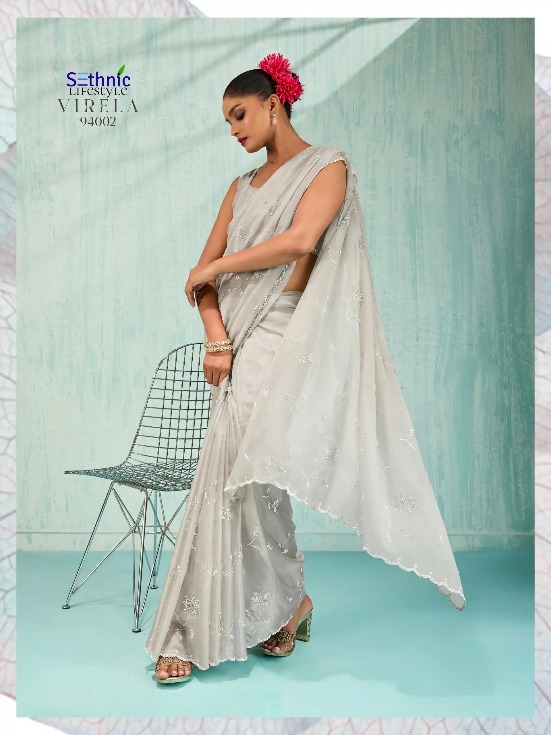 Sethnic Lifestyle Sarees Crafted From Crystal Viscose Blend Elegance With Comfort