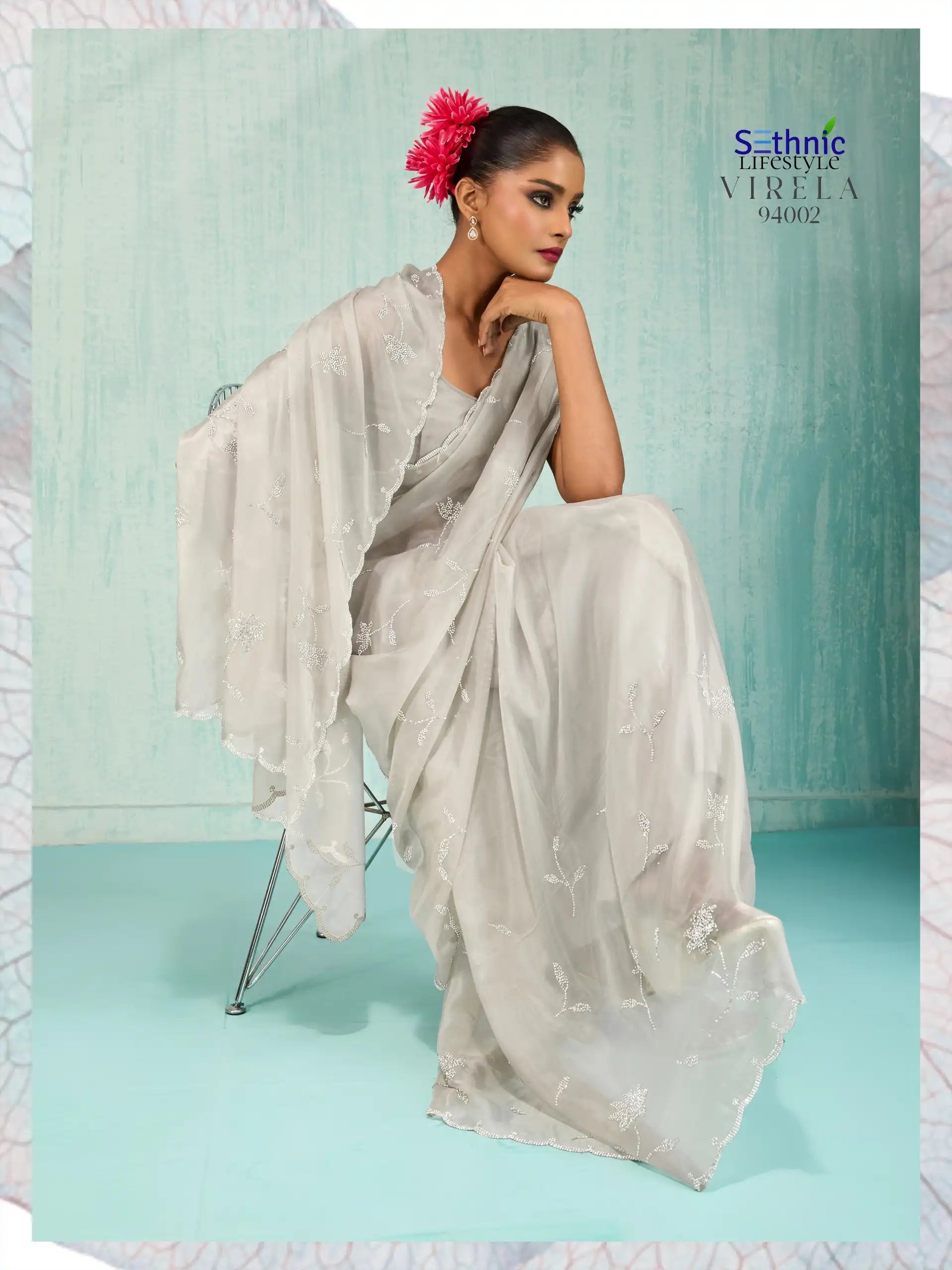 Sethnic Lifestyle Sarees Crafted From Crystal Viscose Blend Elegance With Comfort