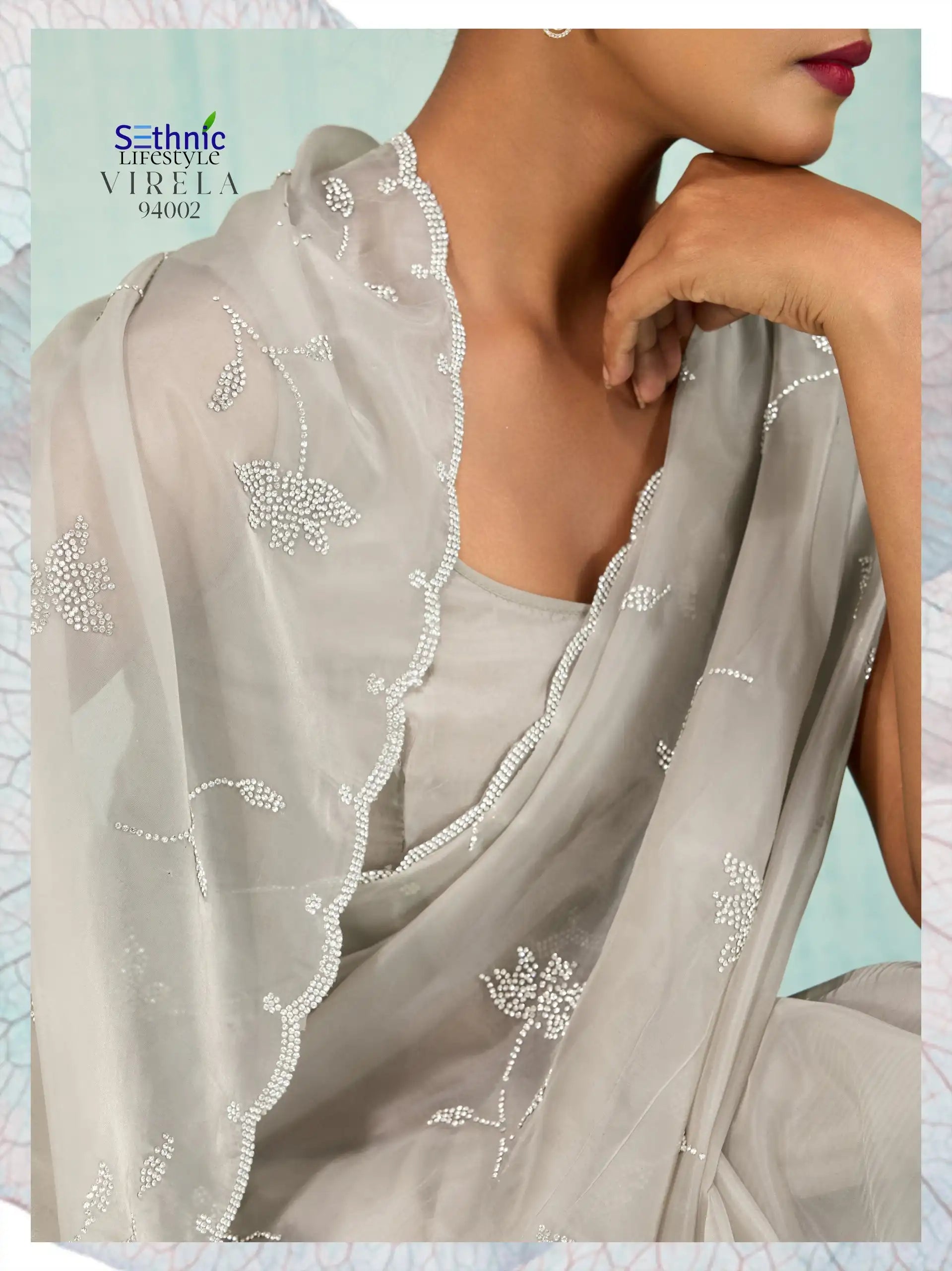Sethnic Lifestyle Sarees Crafted From Crystal Viscose Blend Elegance With Comfort