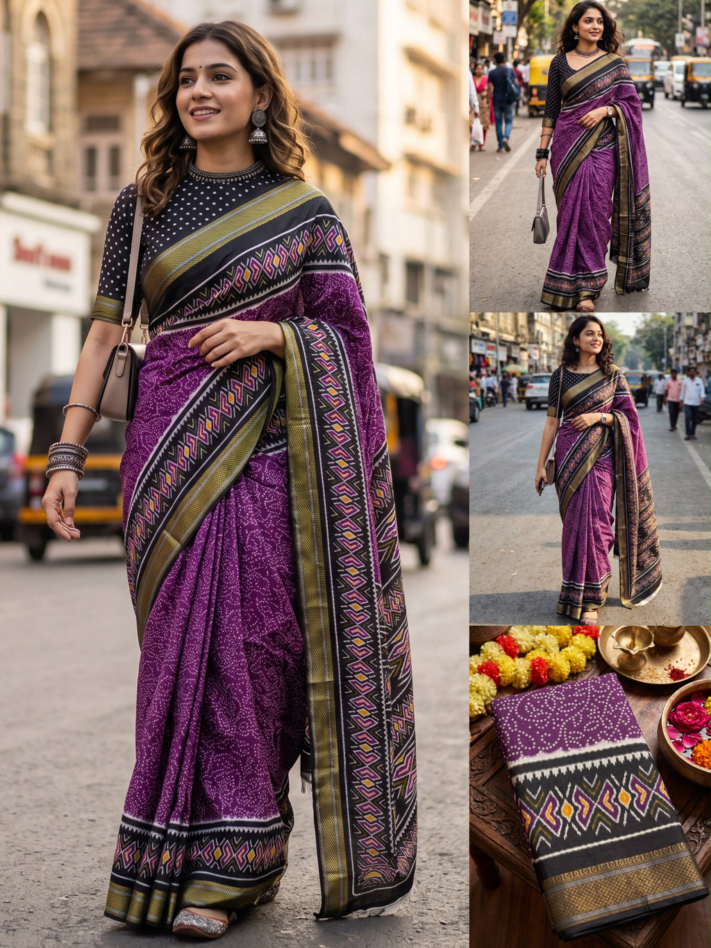 Mul Cotton Saree