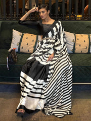 Sudha Sarees Are Highly Crafted By Original Japan Satin with Smooth Texture