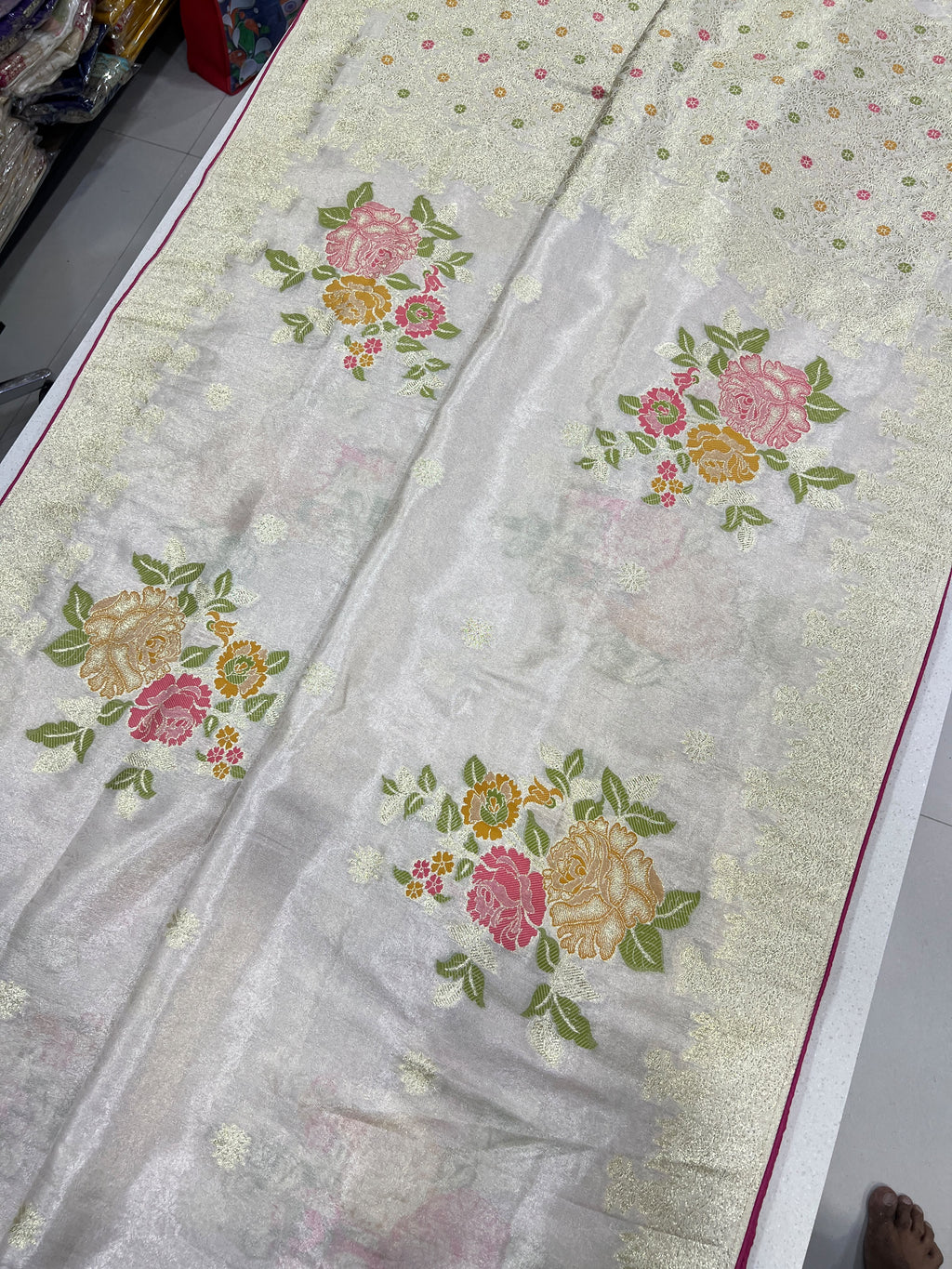 Tissue Saree