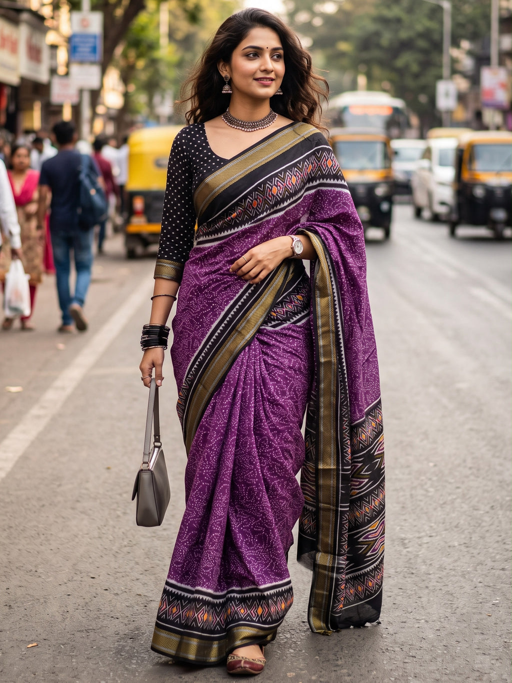 Mul Cotton Saree