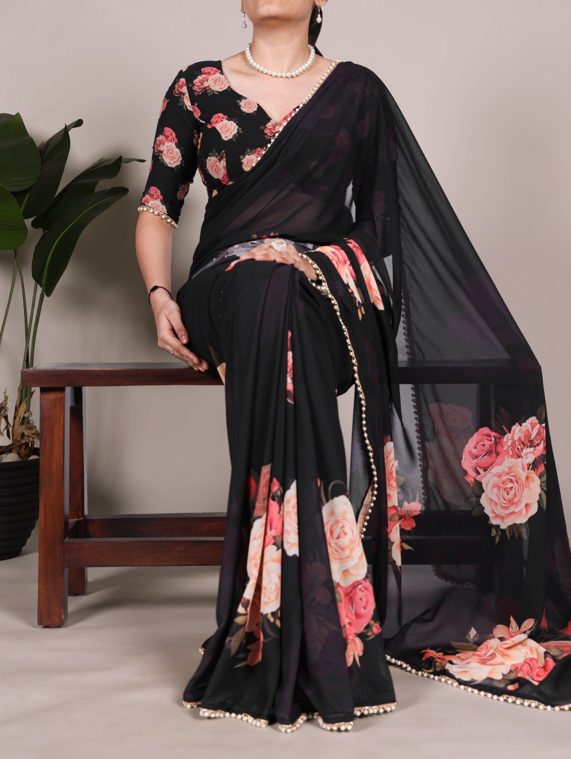 Bollywood Saree Secondary image