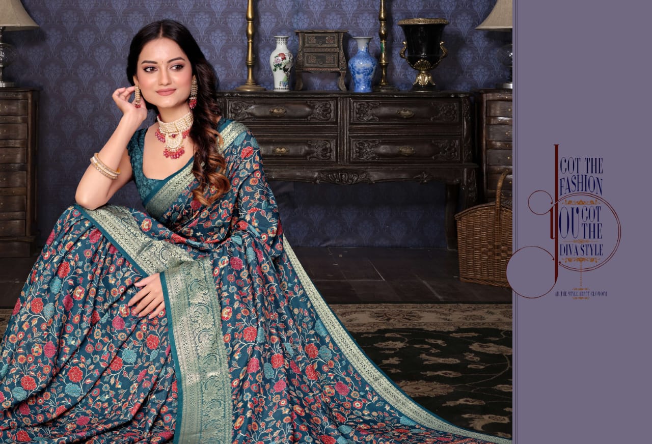 Vipul Saree Elegant Printed Saree Collection – Traditional and Stylish Designs