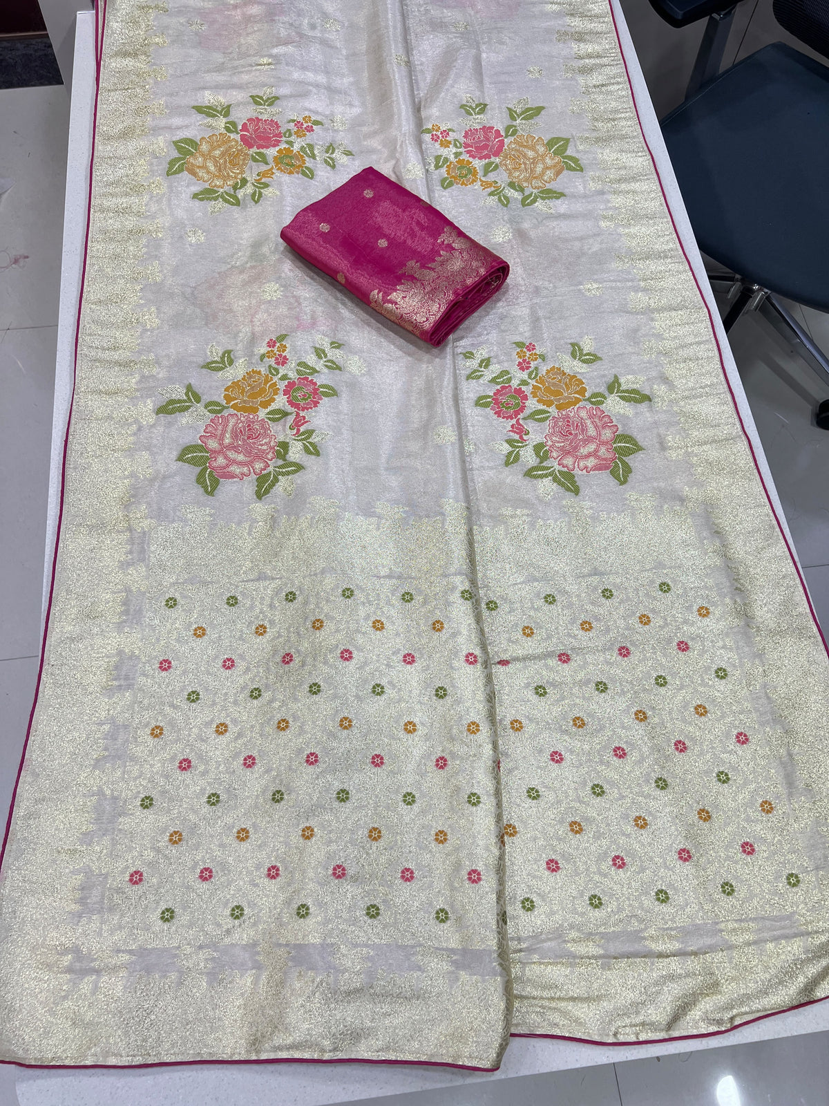 Tissue Saree
