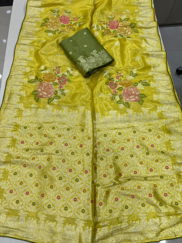 Tissue Saree