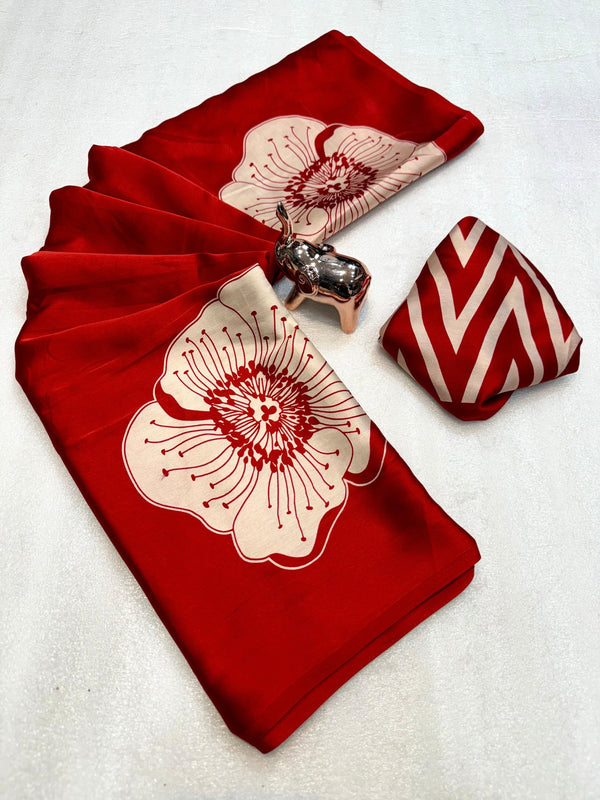 Modal Crape Saree