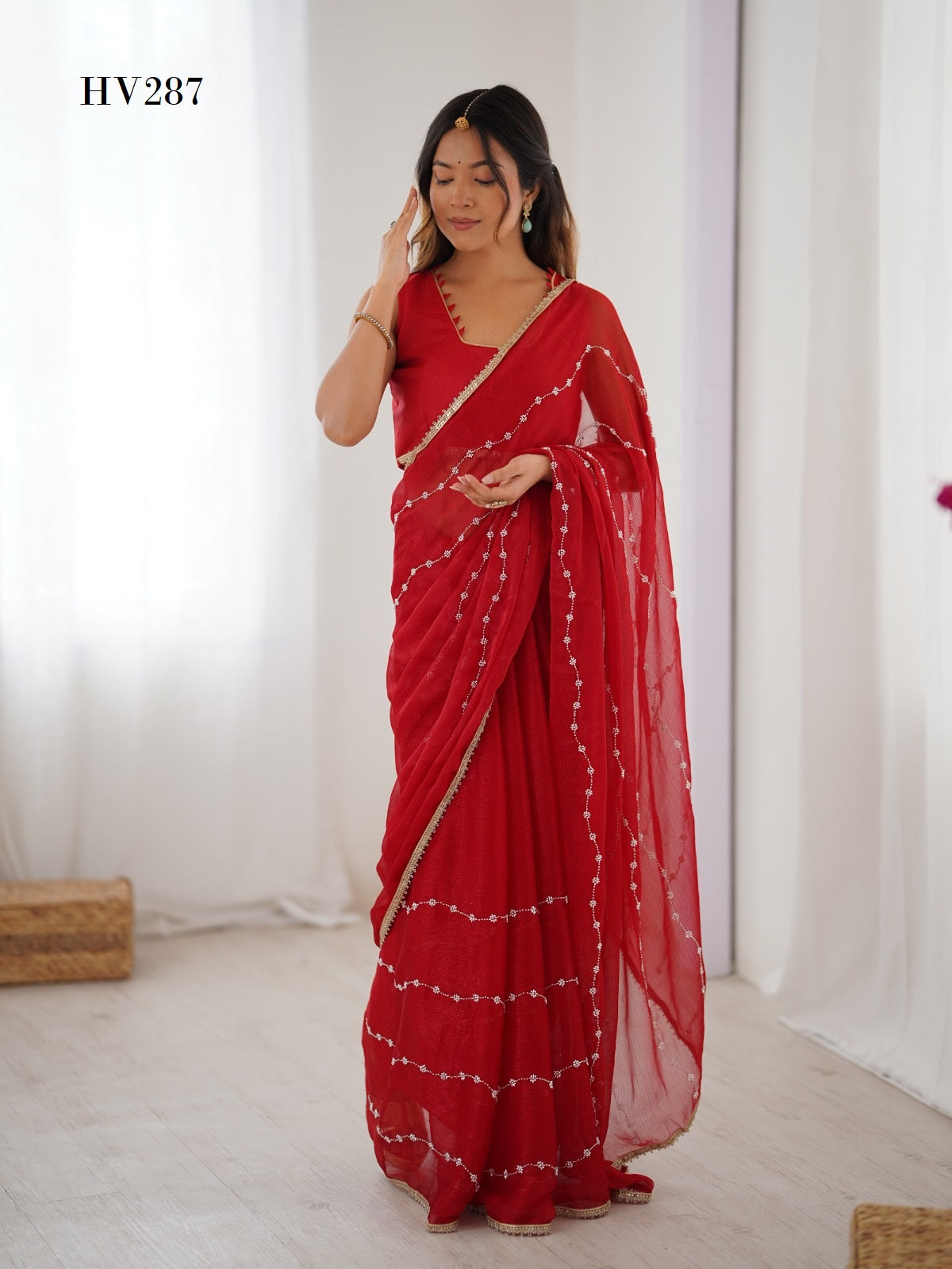 Fashion Berry Heavy Smooth Sitara Fabric With Vibrant Colors