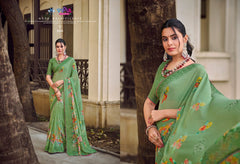 Vipul Collection - Vibrant Floral Printed Sarees for Every Occasion
