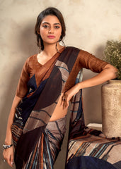 RajPath Fabrics: Elegant Printed Saree Collection