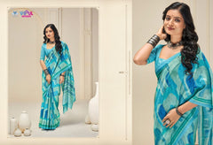 Vipul Saree: Vibrant Floral & Designer Printed Saree Collection