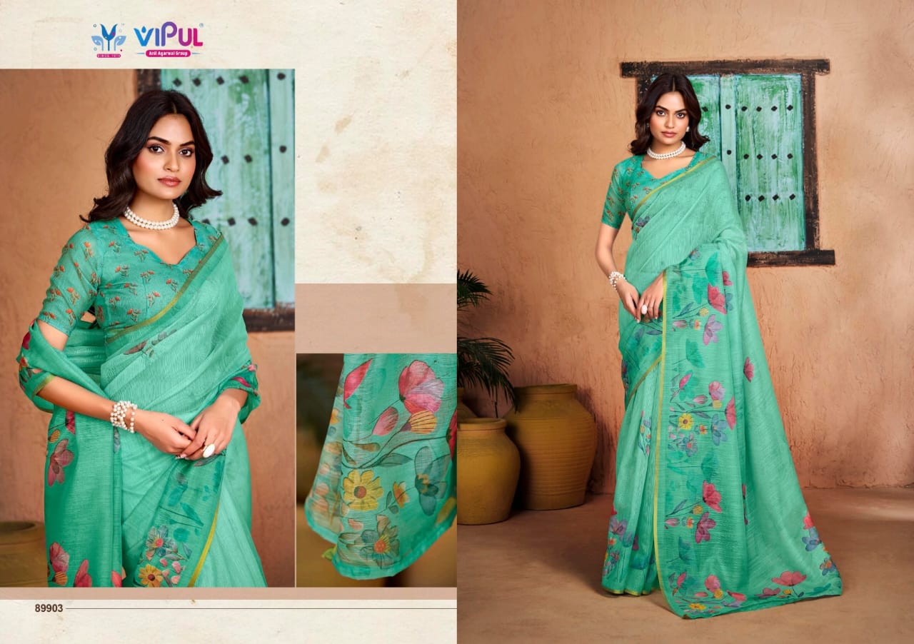 Vipul Saree: Floral Printed Saree Collection for Every Occasion