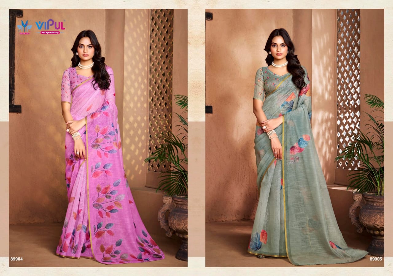 Vipul Saree: Floral Printed Saree Collection for Every Occasion