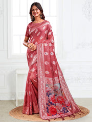 ASTITA: Elegant Floral Printed Silk Saree Collection