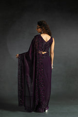 Mehek Sarees Are Crafted From Two-Tone Satin Silk (Fandy) With Vibrant Color
