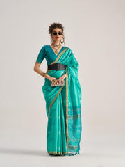 Mono Poley Sarees Are Highly Crafted With Art Silk Patola Weaving