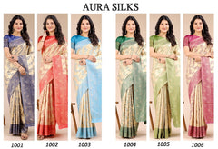 Astita Sarees Are Crafted From Luxurious Banarasi Silk With Vibrant Color