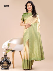 Astita Sarees Are Crafted From Luxurious Banarasi Silk With Vibrant Color