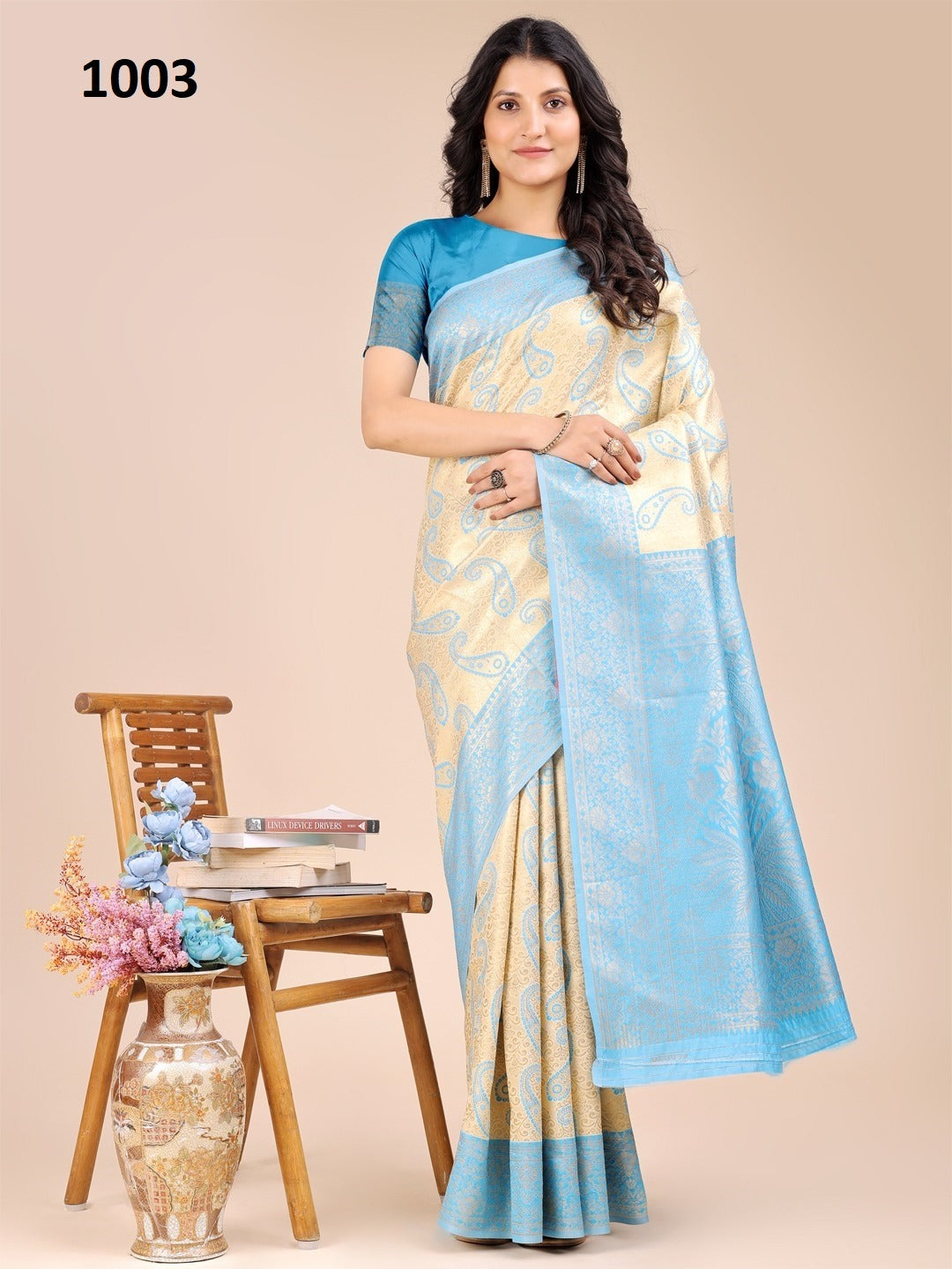 Astita Sarees Are Crafted From Luxurious Banarasi Silk With Vibrant Color