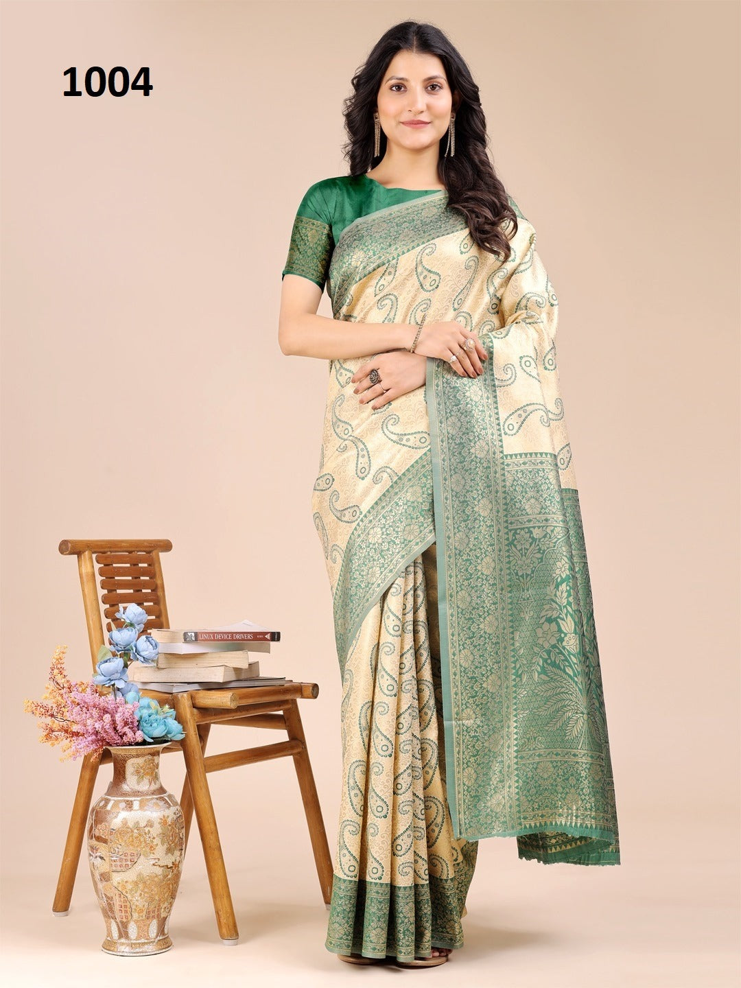 Astita Sarees Are Crafted From Luxurious Banarasi Silk With Vibrant Color