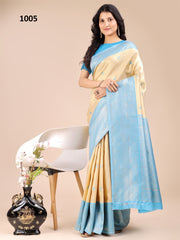 Astita Sarees Are Crafted From Luxurious Banarasi Silk With Vibrant Color