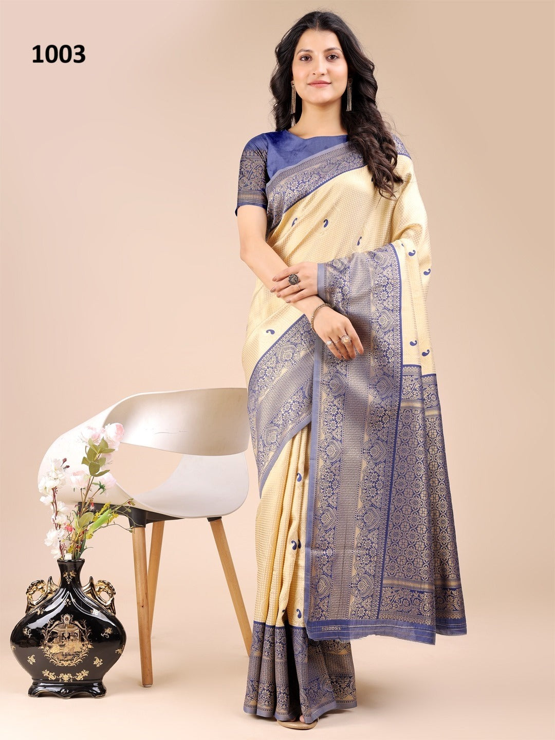 Astita Sarees Are Crafted From Luxurious Banarasi Silk With Vibrant Color