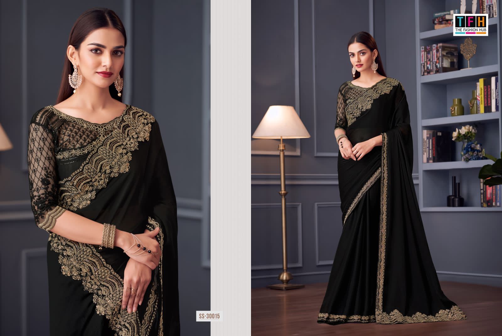 The Fashion Hub Sarees Are Crafted With Multiple High- Quality Fabric With Vibrant Color