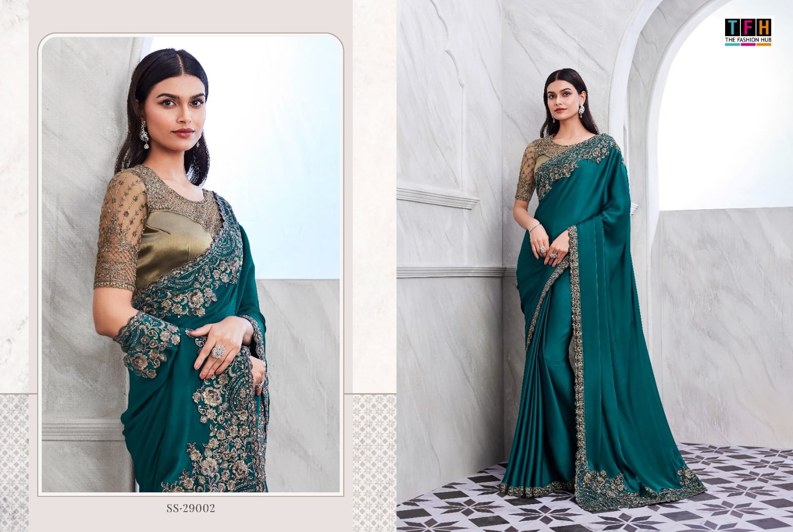 The Fashion Hub Sarees Are Crafted With High-Quality of Multiple Fabric Vibrant Color And Texture