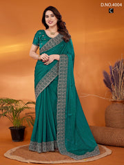 Jay Shree Sarees Crafted From Fine Fendy Chiffon Feature Intricate Zari And Stone Work