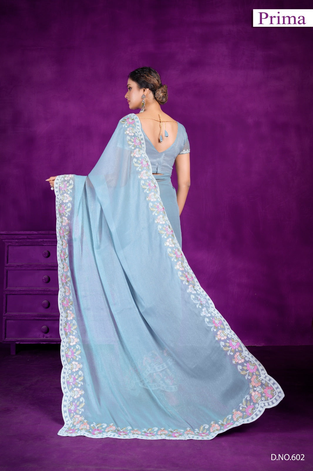 Prima Sarees Crafted From SIMAR Fabric Offer A Refined Blend Of Elegance And Durability