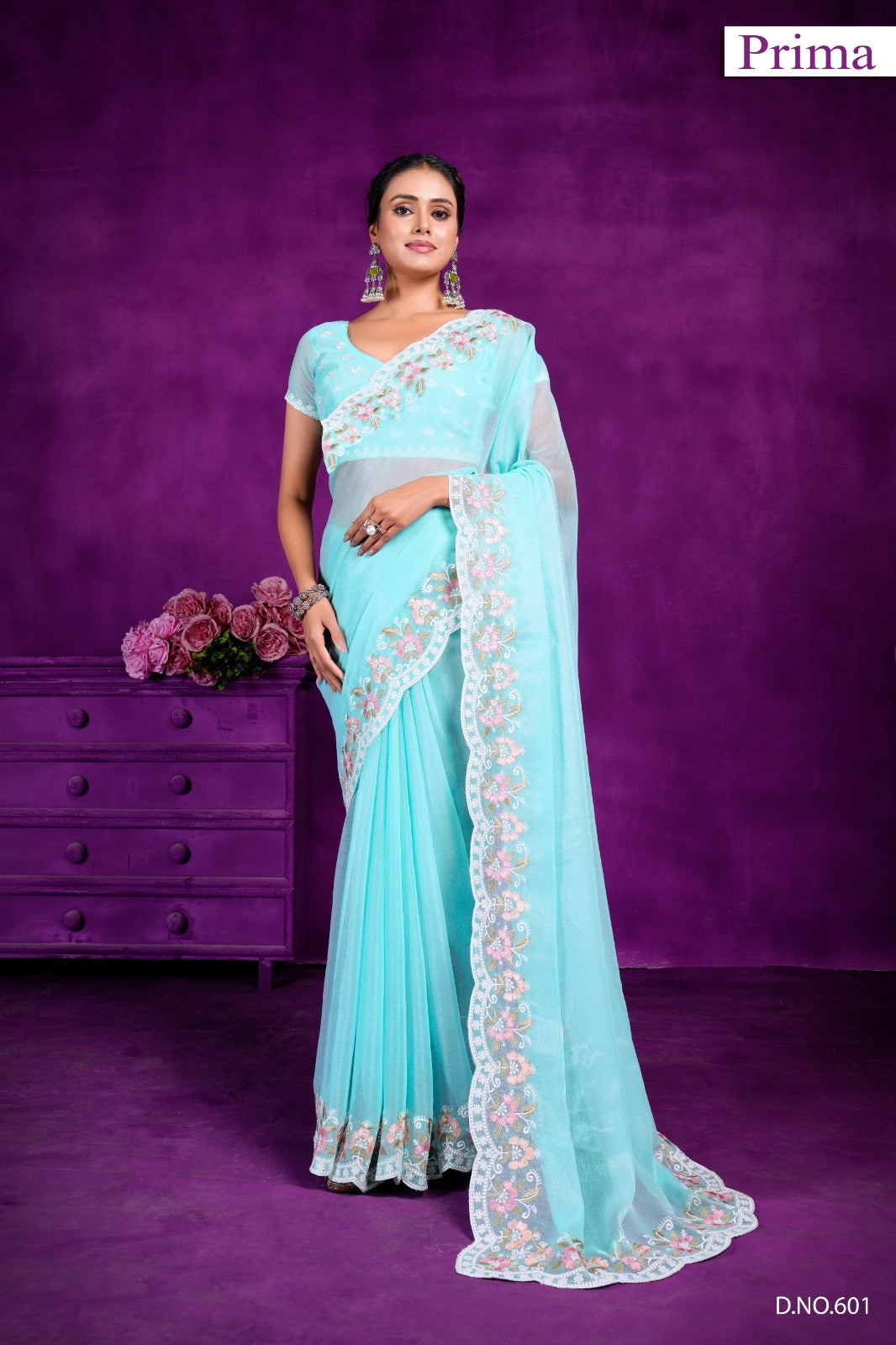 Prima Sarees Crafted From SIMAR Fabric Offer A Refined Blend Of Elegance And Durability