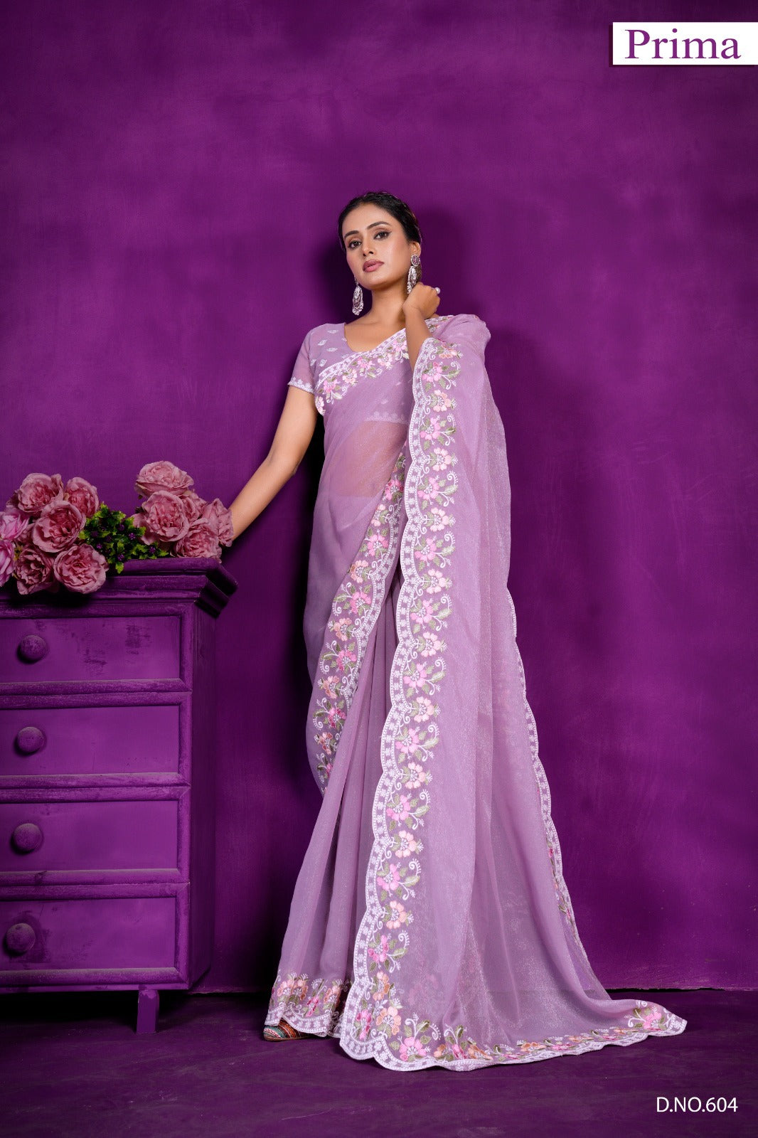 Prima Sarees Crafted From SIMAR Fabric Offer A Refined Blend Of Elegance And Durability