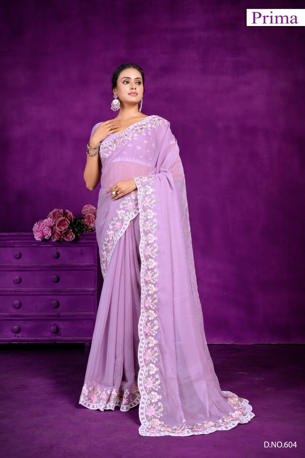 Prima Sarees Crafted From SIMAR Fabric Offer A Refined Blend Of Elegance And Durability
