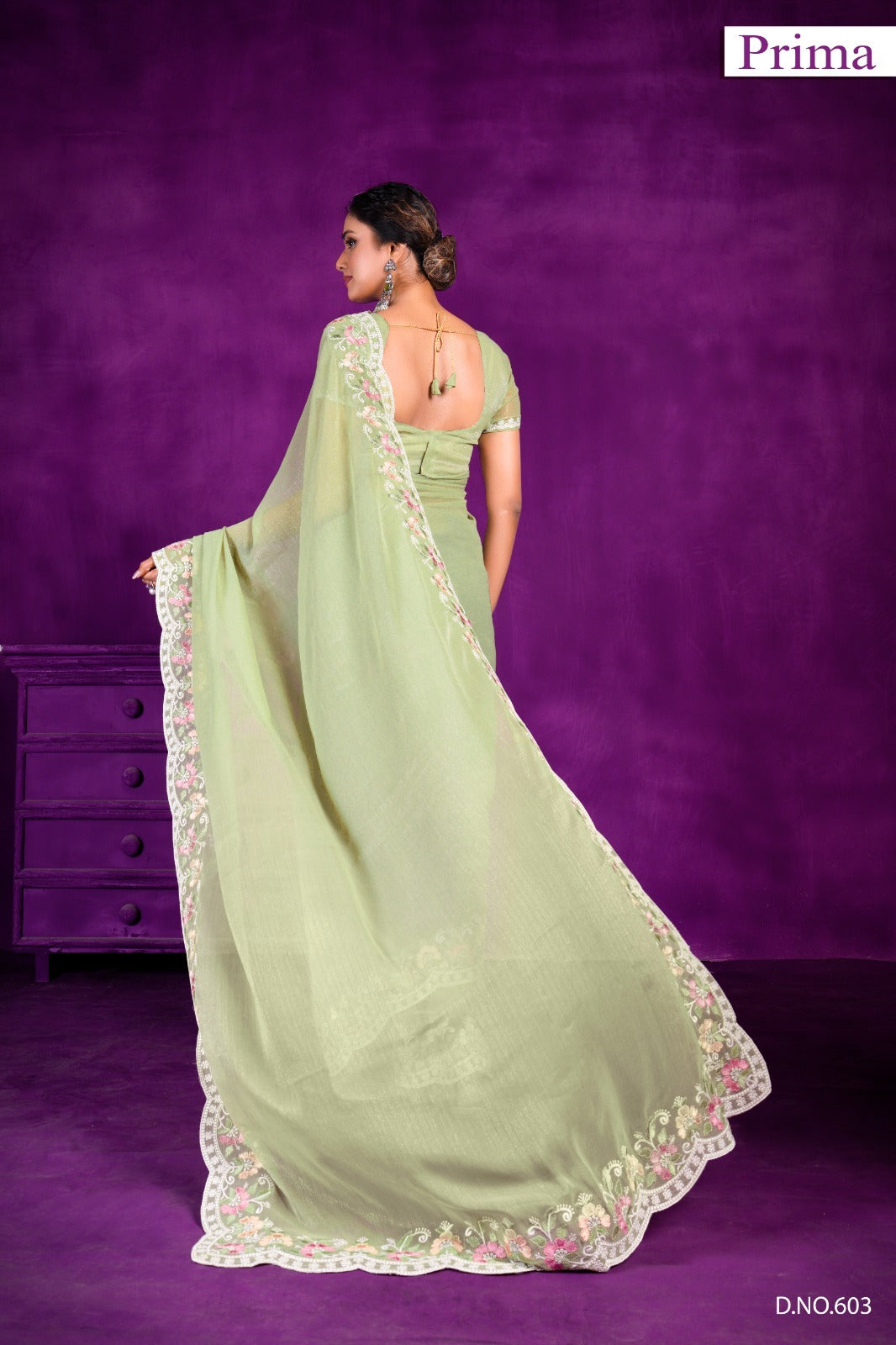 Prima Sarees Crafted From SIMAR Fabric Offer A Refined Blend Of Elegance And Durability