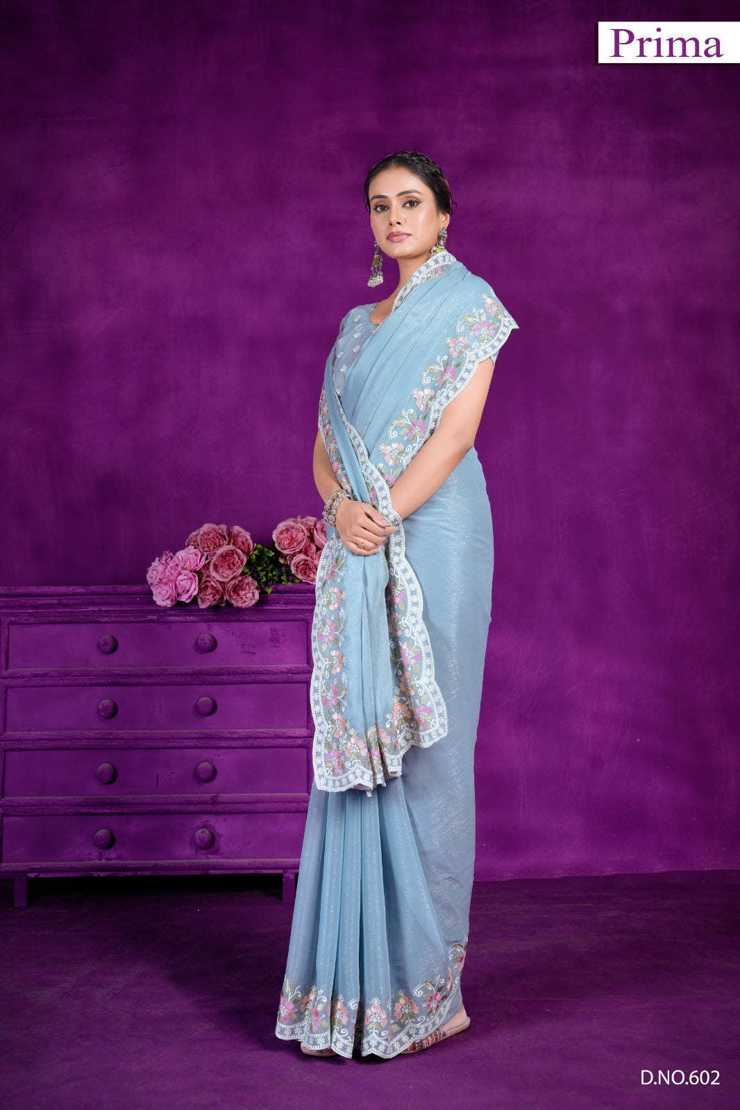 Prima Sarees Crafted From SIMAR Fabric Offer A Refined Blend Of Elegance And Durability