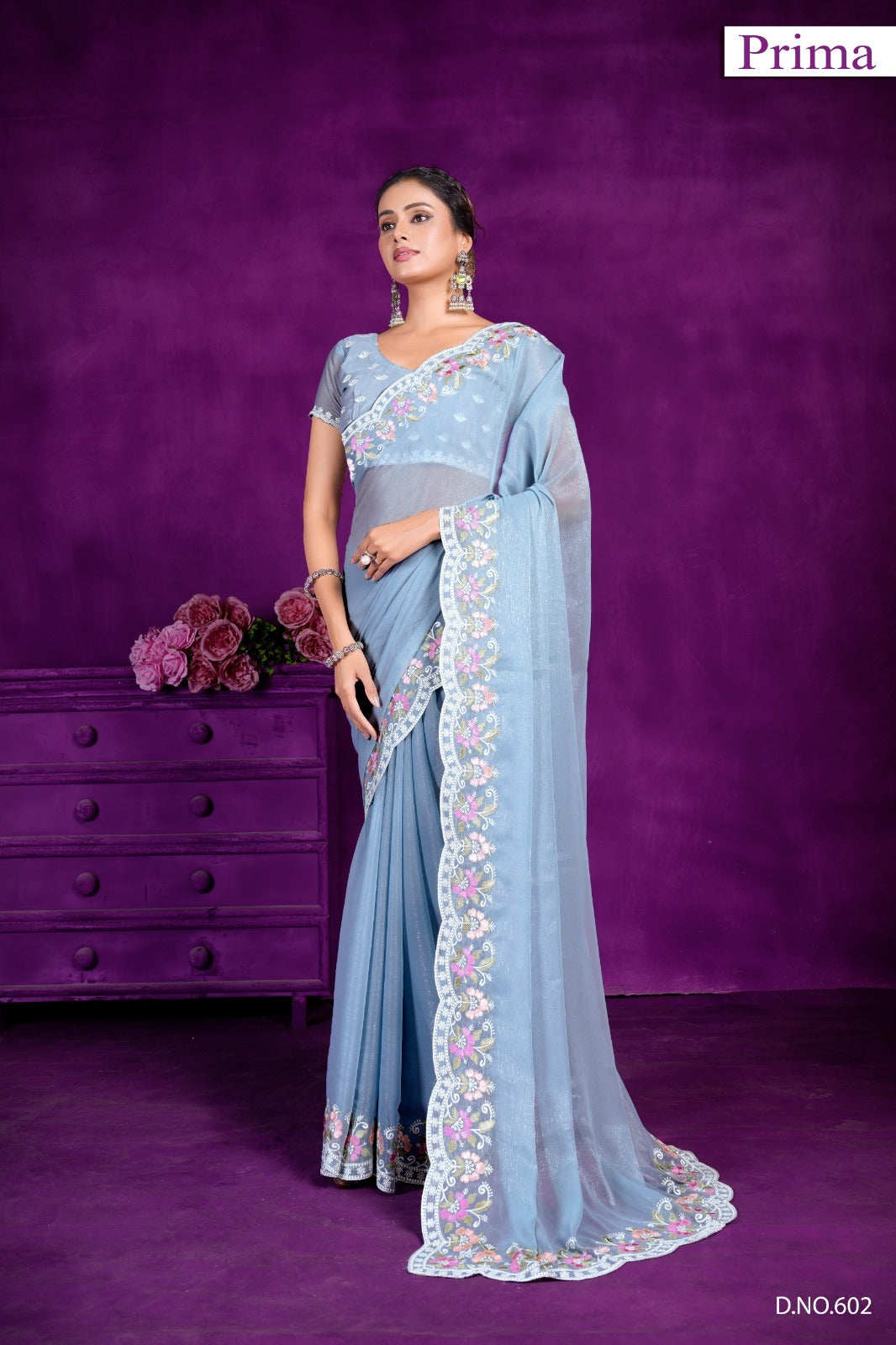 Prima Sarees Crafted From SIMAR Fabric Offer A Refined Blend Of Elegance And Durability