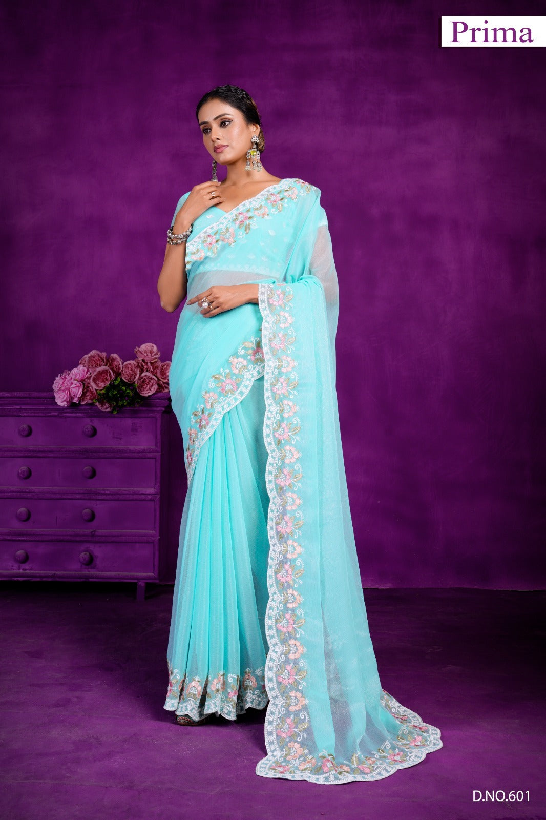 Prima Sarees Crafted From SIMAR Fabric Offer A Refined Blend Of Elegance And Durability