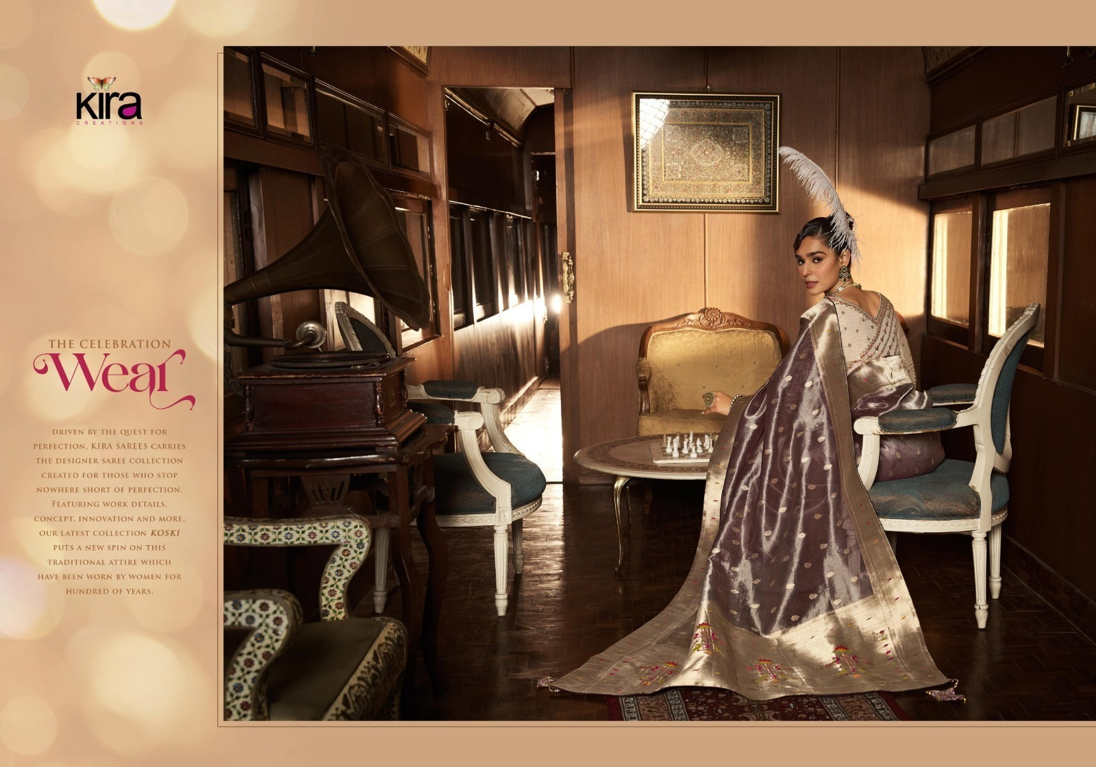 Koski Sarees Present A Luxurious Pure Tissue Paithani Saree