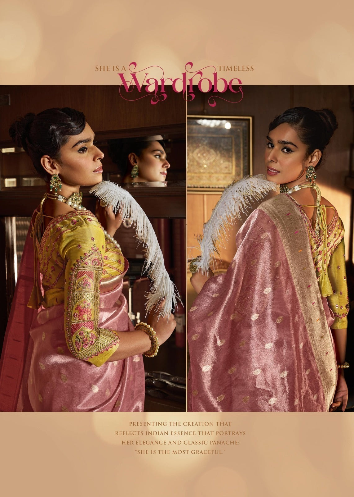 Koski Sarees Present A Luxurious Pure Tissue Paithani Saree