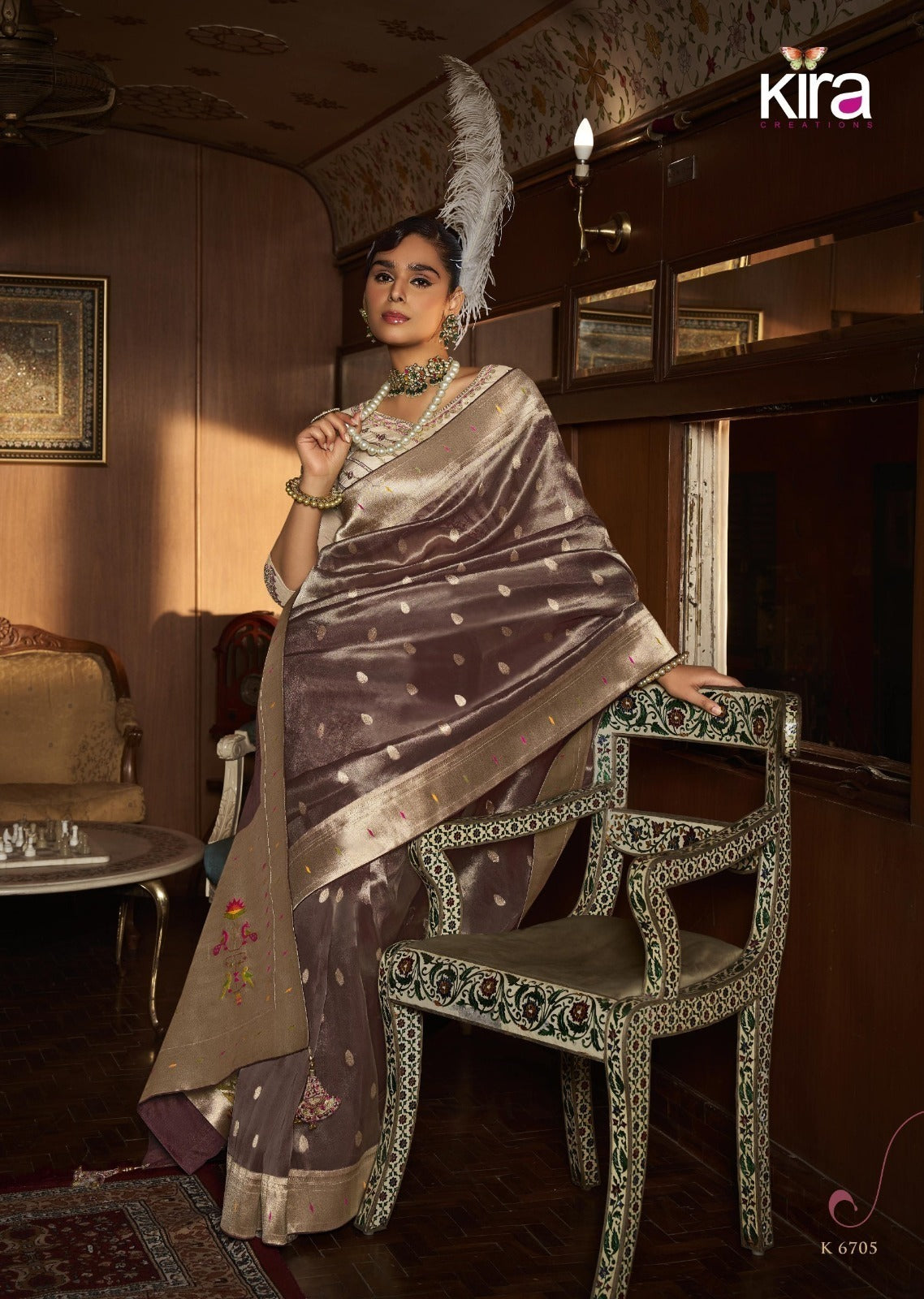 Koski Sarees Present A Luxurious Pure Tissue Paithani Saree