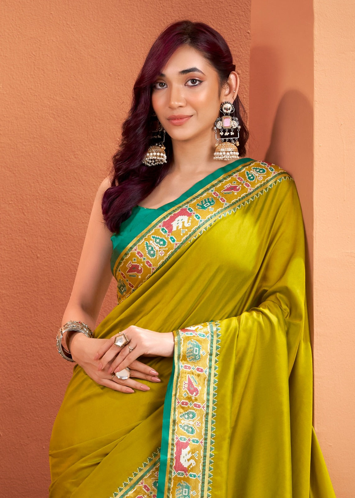 RajPath Fabrics Presents Exquisite Sarees Crafted From Premium Patola Silk