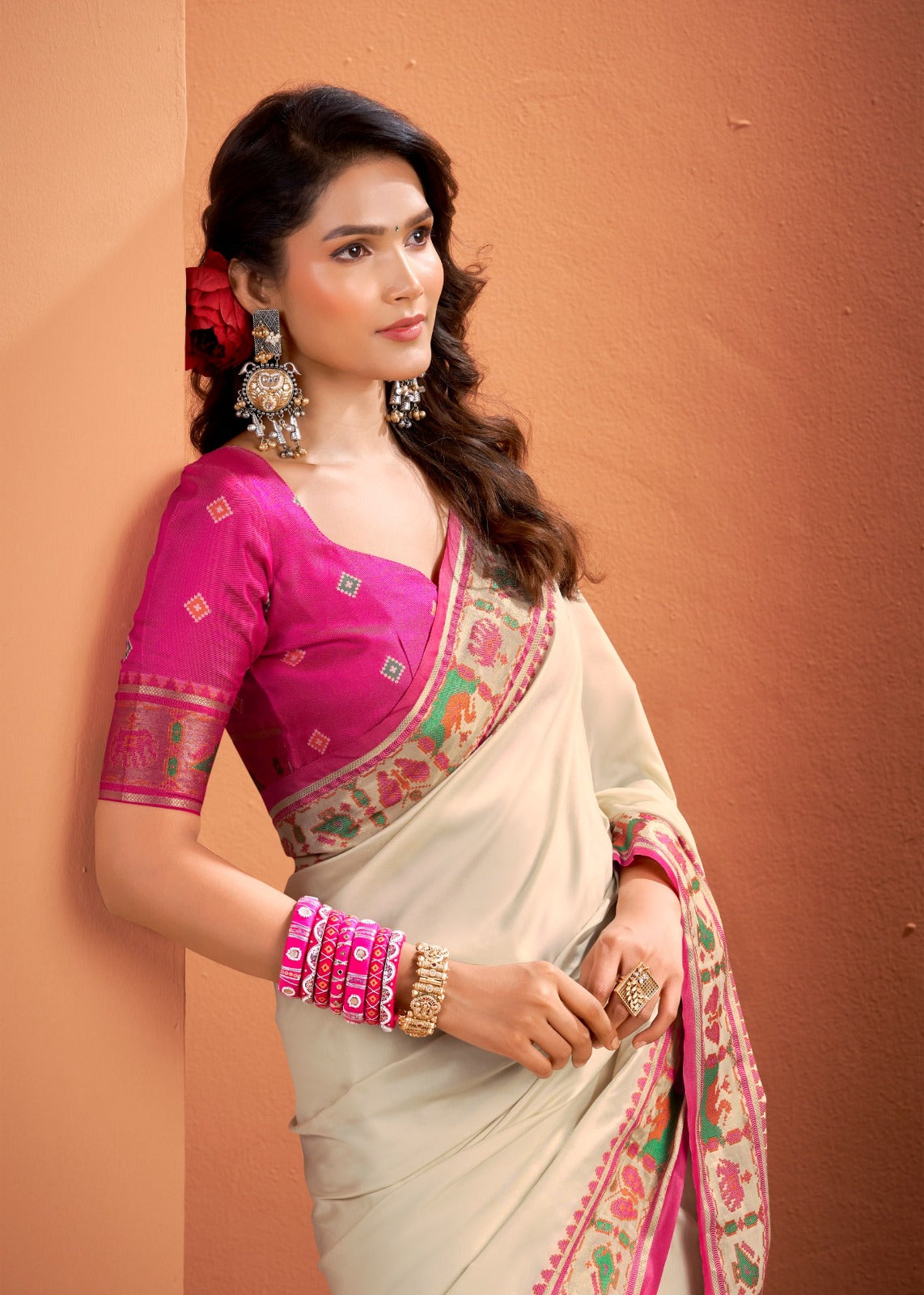 RajPath Fabrics Presents Exquisite Sarees Crafted From Premium Patola Silk
