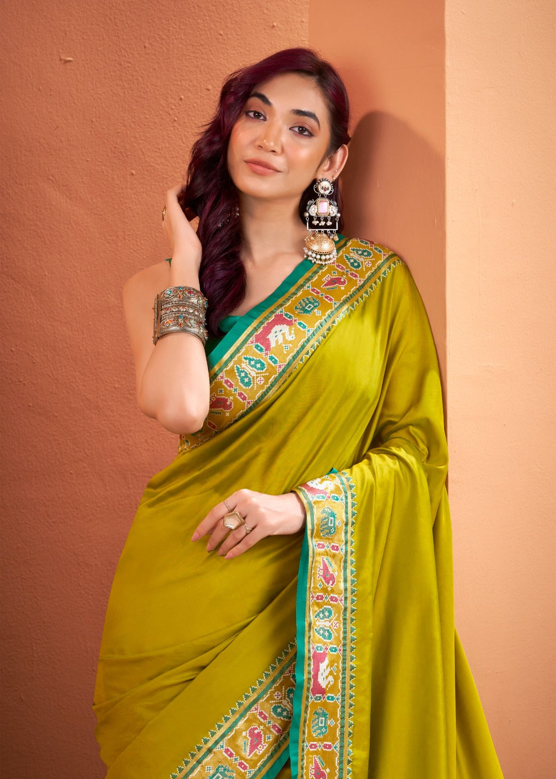 RajPath Fabrics Presents Exquisite Sarees Crafted From Premium Patola Silk