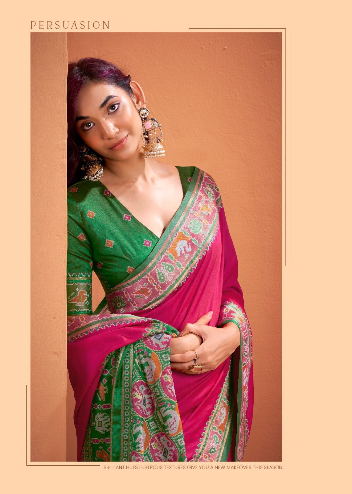RajPath Fabrics Presents Exquisite Sarees Crafted From Premium Patola Silk
