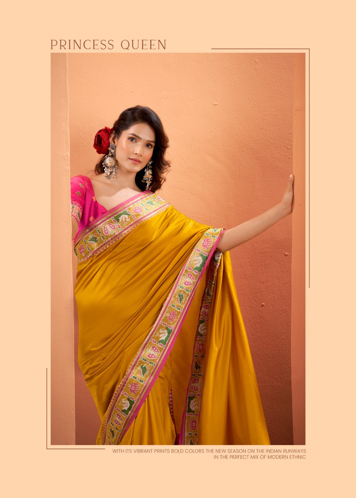 RajPath Fabrics Presents Exquisite Sarees Crafted From Premium Patola Silk