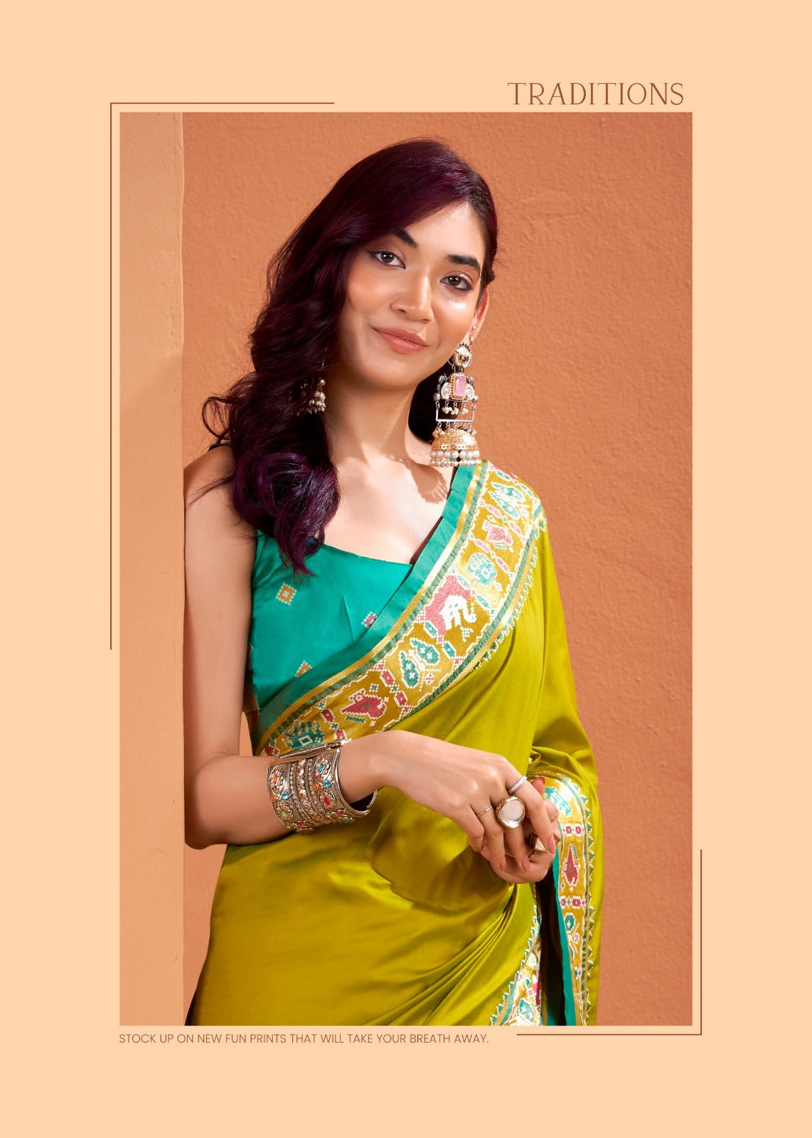 RajPath Fabrics Presents Exquisite Sarees Crafted From Premium Patola Silk