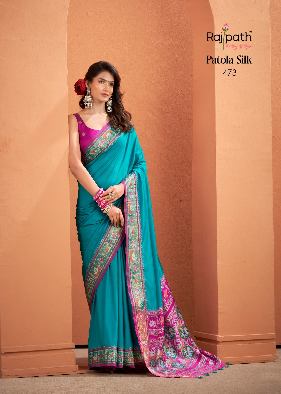 RajPath Fabrics Presents Exquisite Sarees Crafted From Premium Patola Silk