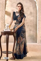 Vallabhi Lite Collection Sarees Crafted From Lightweight Georgette Fabric